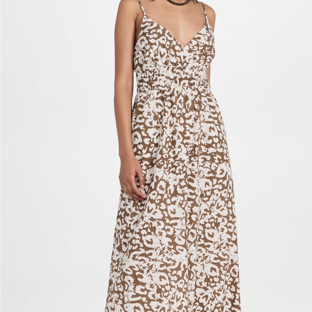Rails - Sepia cheetah sun dress